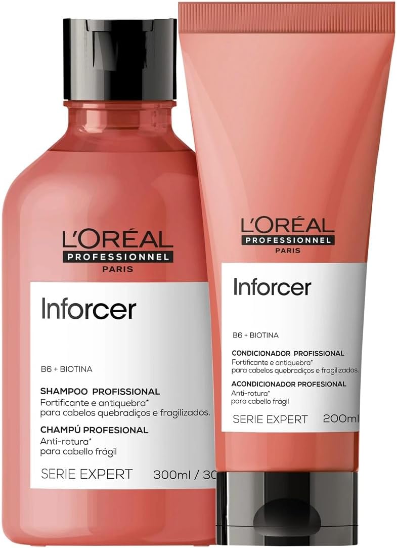 Kit Shampoo e Condicionador Loreal Professionnel Inforcer Pequeno
