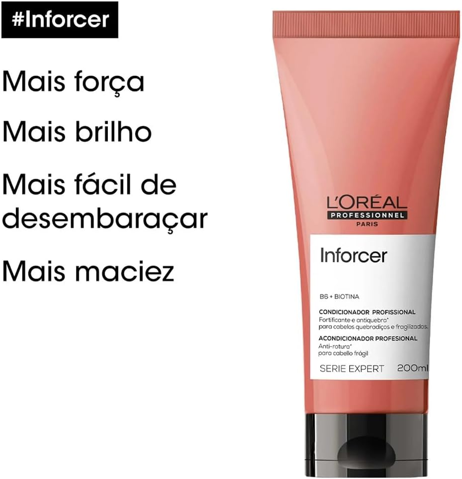 Kit Shampoo e Condicionador Loreal Professionnel Inforcer Pequeno