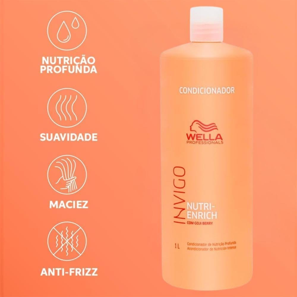 KIT WELLA INVIGO NUTRI-ENRICH SH 1L + COND 1L