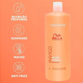 KIT WELLA INVIGO NUTRI-ENRICH SH 1L + COND 1L